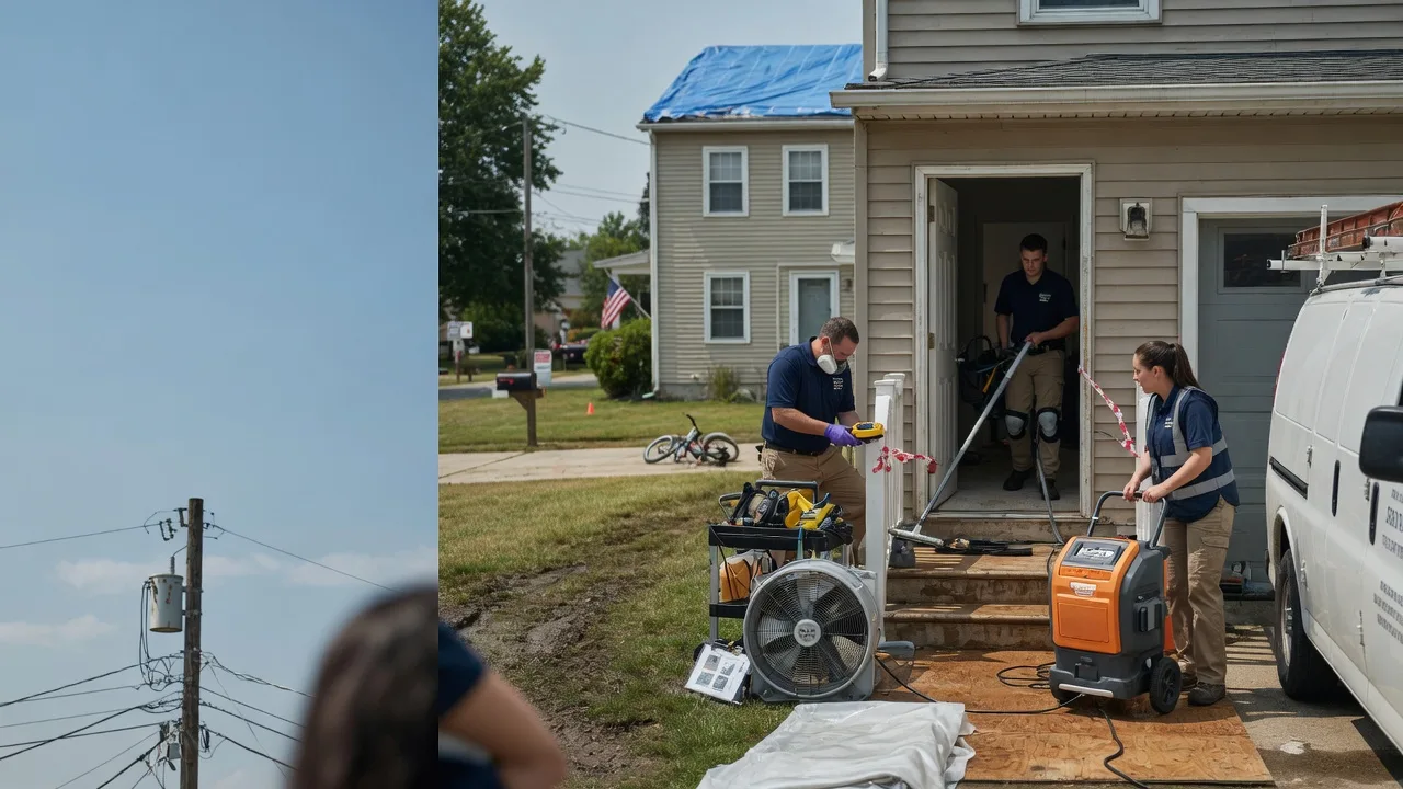 Water Damage Repair in Mapleton Depot, PA near me